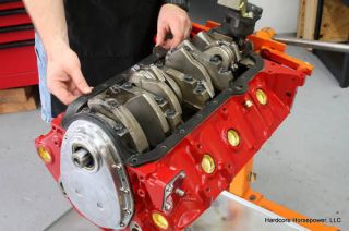   Block Chevy Engine 383ci Blower Short Block DIY Parts Kit; 2pc RMS