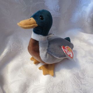 Ty Beanie Baby COLLECTION 1998 COLLECTORS QUALITY JAKE THE MALLARD