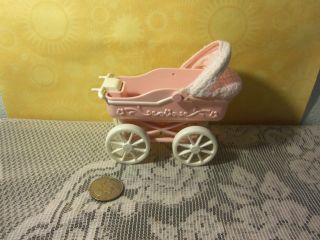 TINY STEPS KELLY 1989 BUGGY STROLLER CARRIAGE DOLLHOUSE