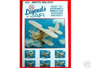 NEW CRAFT WOOD MODEL AIRPLANE WWII LEGEND PLANES