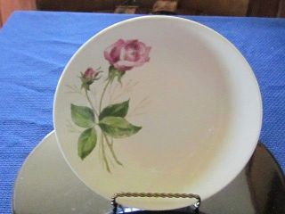 Vintage KNOWLES Tea Rose China Soup Bowl Dish