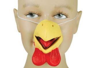 Fancy Dress Head Face Nose Mask Instant Animal Disguise Chicken 