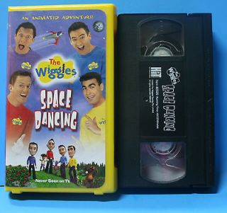   Space Dancing Children Kids VHS Video Tape Songs Music Fun Dance