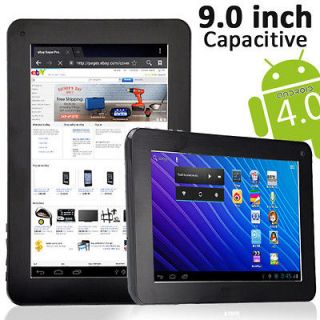   Android 4.0 ICS Tablet PC Capacitive Touch Screen WiFi A13 1.3GHz 4GB