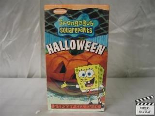 Spongebob Squarepants   Halloween VHS 5 Spook Sea Tales Brand New