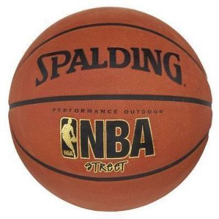Spalding NBA STREET RUBBER OUTDOOR BASKETBALL 29.5 OFFICIAL Size 7 