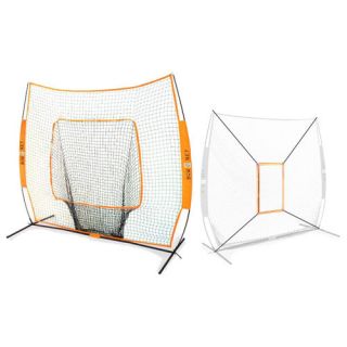 Bow Net Baseball/Softb​all Big Mouth Portable Net w/ Strike Zone 