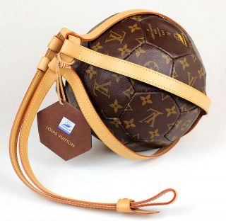   Auth Louis Vuitton Monogram France World Cup98 Soccer Foot Ball
