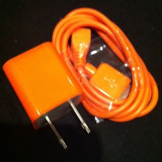  Nook Wall Charger 3 Foot Color Cable Touch Orange Cord 