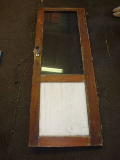 1988 Bayliner Trophy Cabin Entry Door Wood and Glass
