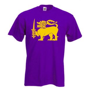 Sri Lanka International T Shirt   National Country Lion T Shirt Sport 