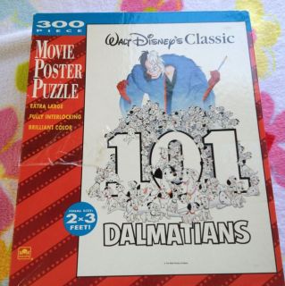   101 Dalmatians PUZZLE Dalmation BIG 2x3 Feet MOVIE POSTER X Large BIG