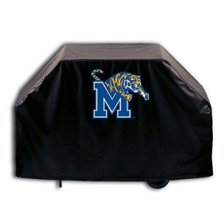   Tigers NCAA 60 or 72 Heavy Duty Black Vinyl Barbecue Grill Cover