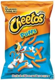 Bag Cheetos Cheese PUFFS Frito Lay Chips YUM