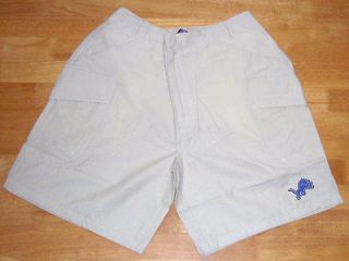 Detroit Lions coaches cargo shorts tan embroidered official on field 