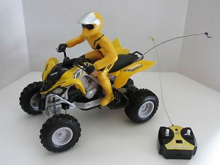 Yamaha RAPTOR 700R Yellow ATV R/C Radio Controlled Four Wheeler EUC