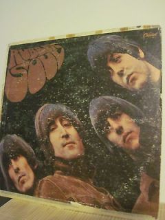 Rubber Soul By the Beatles Capitol Records Mono T 2442 1965