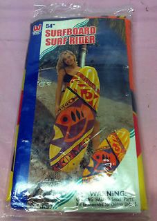 Bestway 54 Inflatable Surfboard Surf Rider Swimming Pool Float/ Beach 