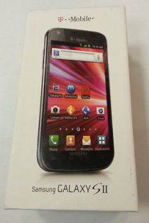   New BLACK SAMSUNG GALAXY S II 4G T989 Android UNLOCKED GSM Cell Phone