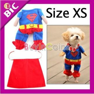 superman dog costume in Dog Costumes