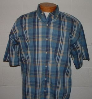   Shirt SS Saddlebred Big and Tall Easy Care Casual Mens New NWT 3X XXXL