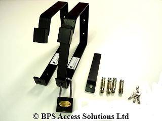 Dual Locking Anvil Ladder Storage Brackets/Hooks (Pair)