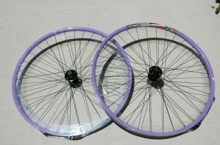 ALEX DP20 Rims Wheel Set 26x1.5   Disc 6 Bolt 8/9 Speed Bike Wheels 