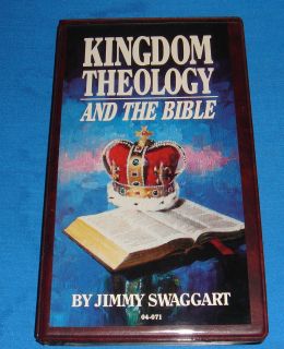   Swaggart Kingdom Theology and the Bible 3 Study Cassette Tapes 1986
