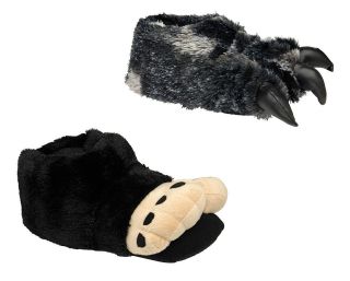 MENS DUNLOP NOVELTY BIG FOOT AND MONSTER FOOT SLIPPERS FAB292