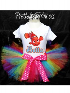 BIRTHDAY FINDING NEMO TUTU OUTFIT 1ST 2ND 3RD 4TH 5TH 6TH