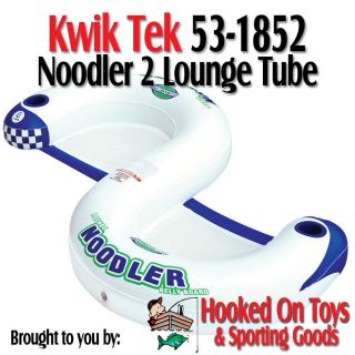   Tek 53 1852   Noodler 2 Ride on Tube & Belly Board   Heavy Duty PVC