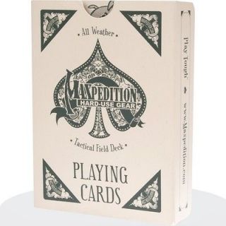 Maxpedition TACFIELDDECK Tactical Field Deck Waterproof Playing Cards 