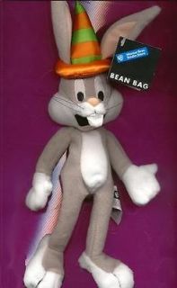 Looney Tunes Bugs Bunny birthday beanbag plush toy cloth doll Warner 