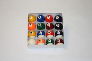 mini billiard balls in Complete Ball Sets