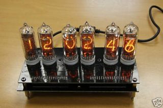 nixie tube clock in Consumer Electronics