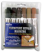 FURNITURE REPAIR MARKERS paint color wood surface