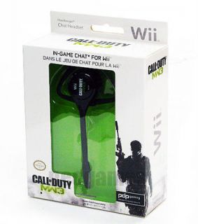   Nintendo Wii Headbanger Call of Duty Headset for Black Ops / MW3