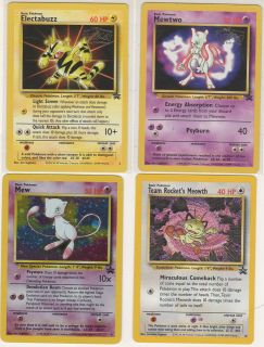 POKEMON BLACK STAR PROMO.CHOICE OF 1 FROM 13 NM/MT