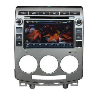   Mazda 5 Car GPS Navigation Radio DVB T TV Bluetooth IPOD DVD Player