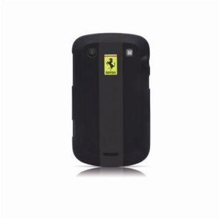 NEW FERRARI PHONE HARD CASE FOR BLACKBERRY BOLD 9900 BLACK/BLACK