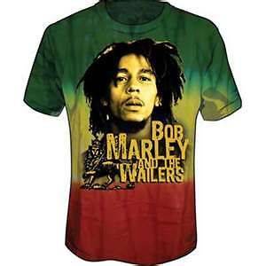 BOB MARLEY WAILERS LION YOUTH TIE DYE T SHIRT NEW ZION OFFICIALLY 