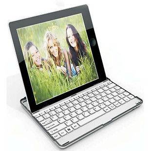 Hot Sale Aluminum Bluetooth Keyboard For iPad2 iPad3 New iPAD