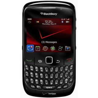 Mint Condition BlackBerry Curve 8530 Black Verizon Smartphone