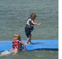   Junior Floating Platform Lake River Boat Pontoon Toy w/ Warranty