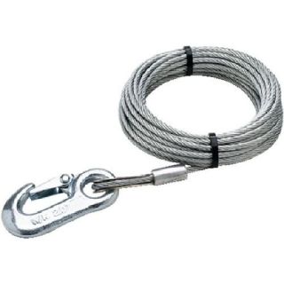 16 Inch x 25 Ft Boat Trailer Winch Cable   4,000 lbs Tensile 