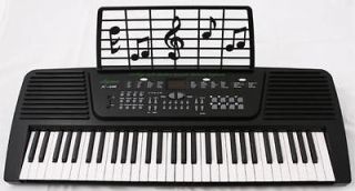   BLACK 54 Key Electronic Music Keyboard Electric Piano Multi Sound