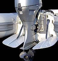   LIFTERS TRIM TABS FOR INFLATABLE BOAT(RIGID), DINGHY, OUTBOARD MOTOR