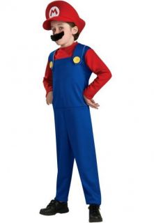   Nintendo Super Mario Brothers Boys Halloween Child Costume  Medium