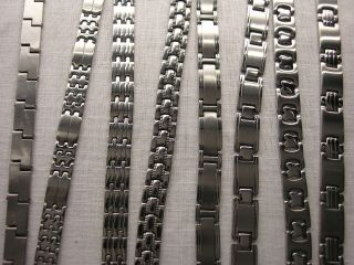 Mens Stainless Steel Link Bracelet Diff Sizes NEW
