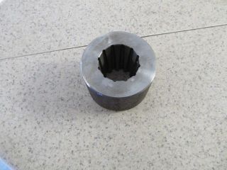 ROTARY CUTTER BLADE PAN HUB, 12 SPLINED WELD IN HUB FOR MOST STUMP 